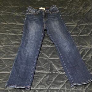 Stylish Dark Blue Flare Women's Jeans